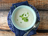 healthy cream soup, cauliflower soup, tofu soup, blender soup, blendtec soup recipes